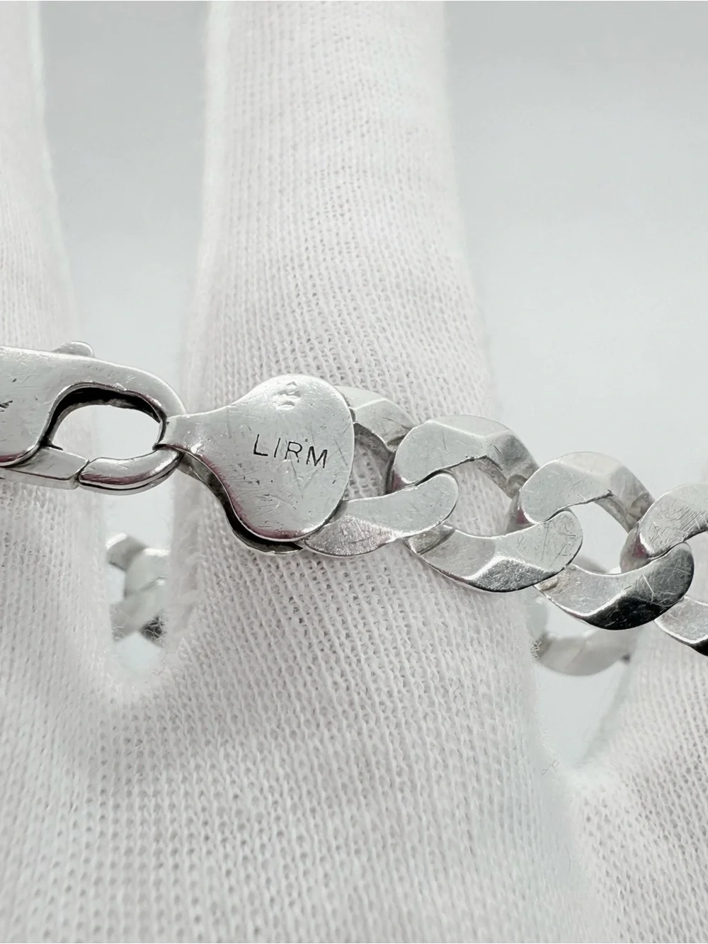 Italian Made Sterling Silver Cuban Link Bracelet - Silver!